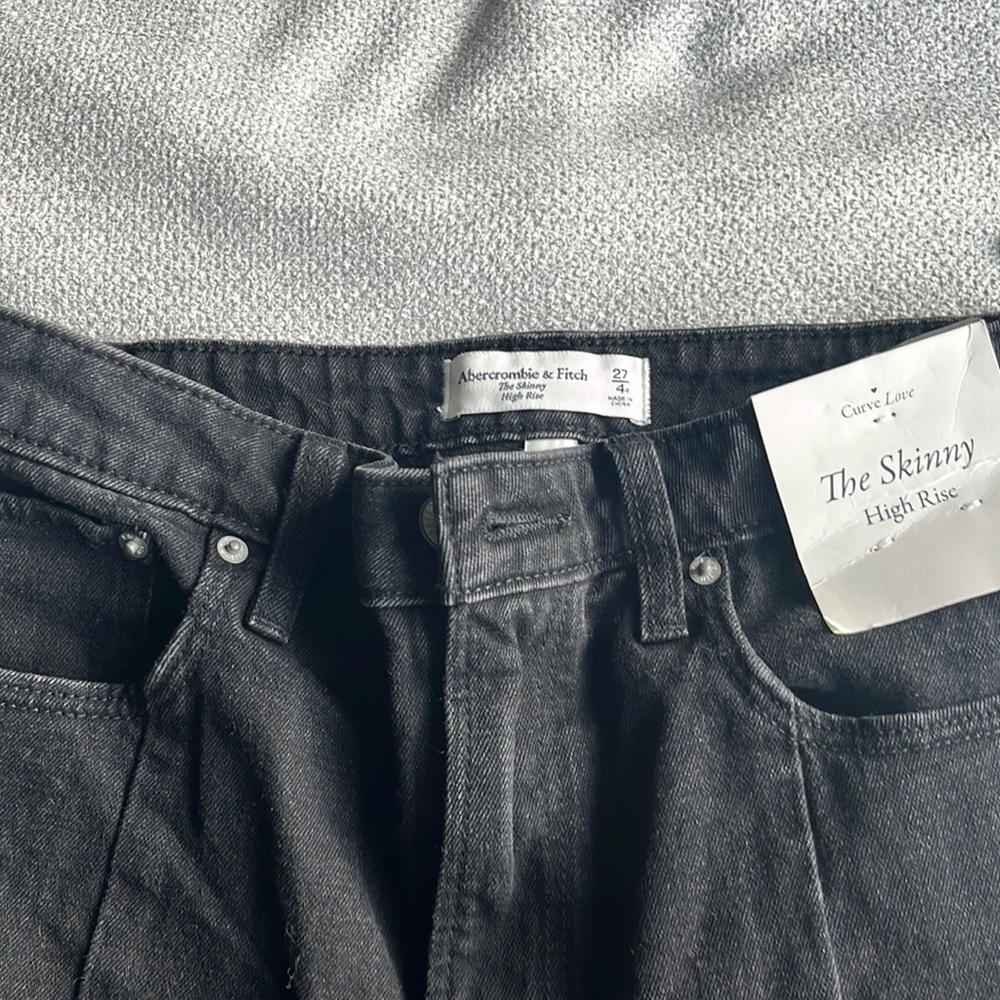 Abercrombie and Fitch Curve Love High Rise Jeans